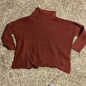 Oversized Turtle Neck Sweater